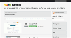 Desktop Screenshot of cloudxl.com